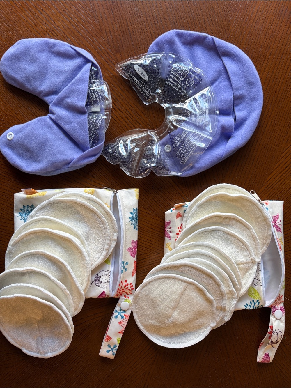 Kindred Bravely Nursing pads 20 pieces plus breast heating gel therapy